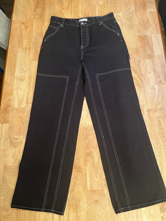 PacSun Denim - PacSun Black Baggy Cropped Pants Size 26